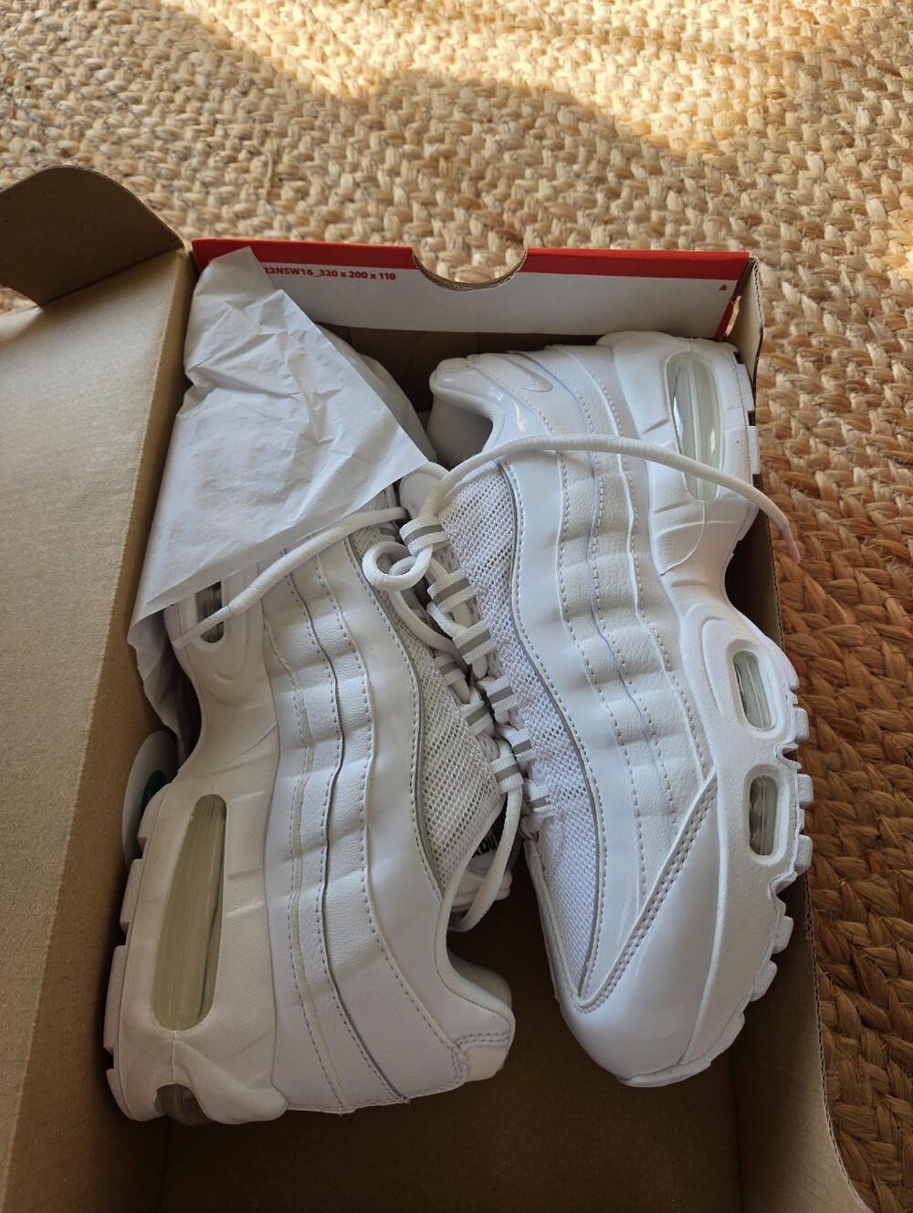 Womens Nike Air Max 95 Big Bubble , Size 8